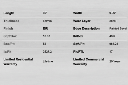 Prestige 28 Mil Commercial-Grade Luxury Vinyl